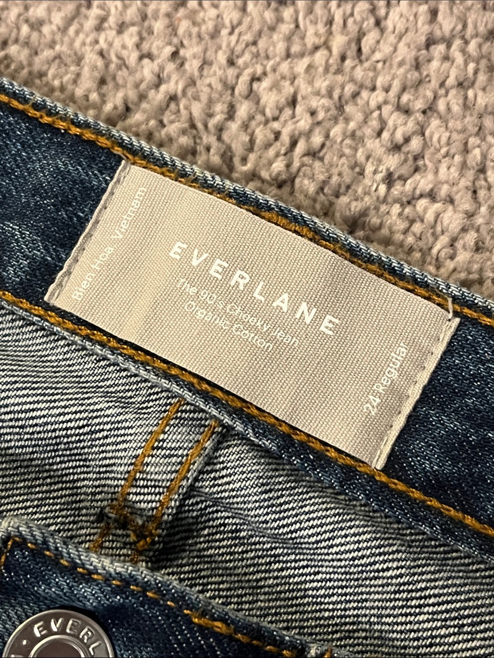 Everlane The 90s Cheeky Jean Size 24 Regular - Picture 6 of 10